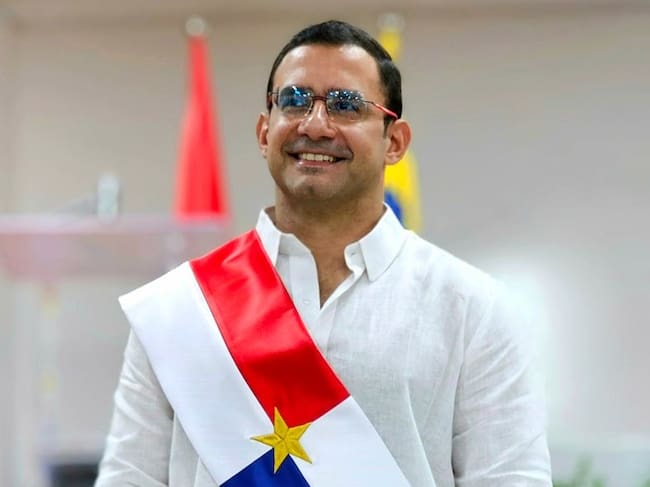Hugo Kerguelén García, alcalde de Montería.