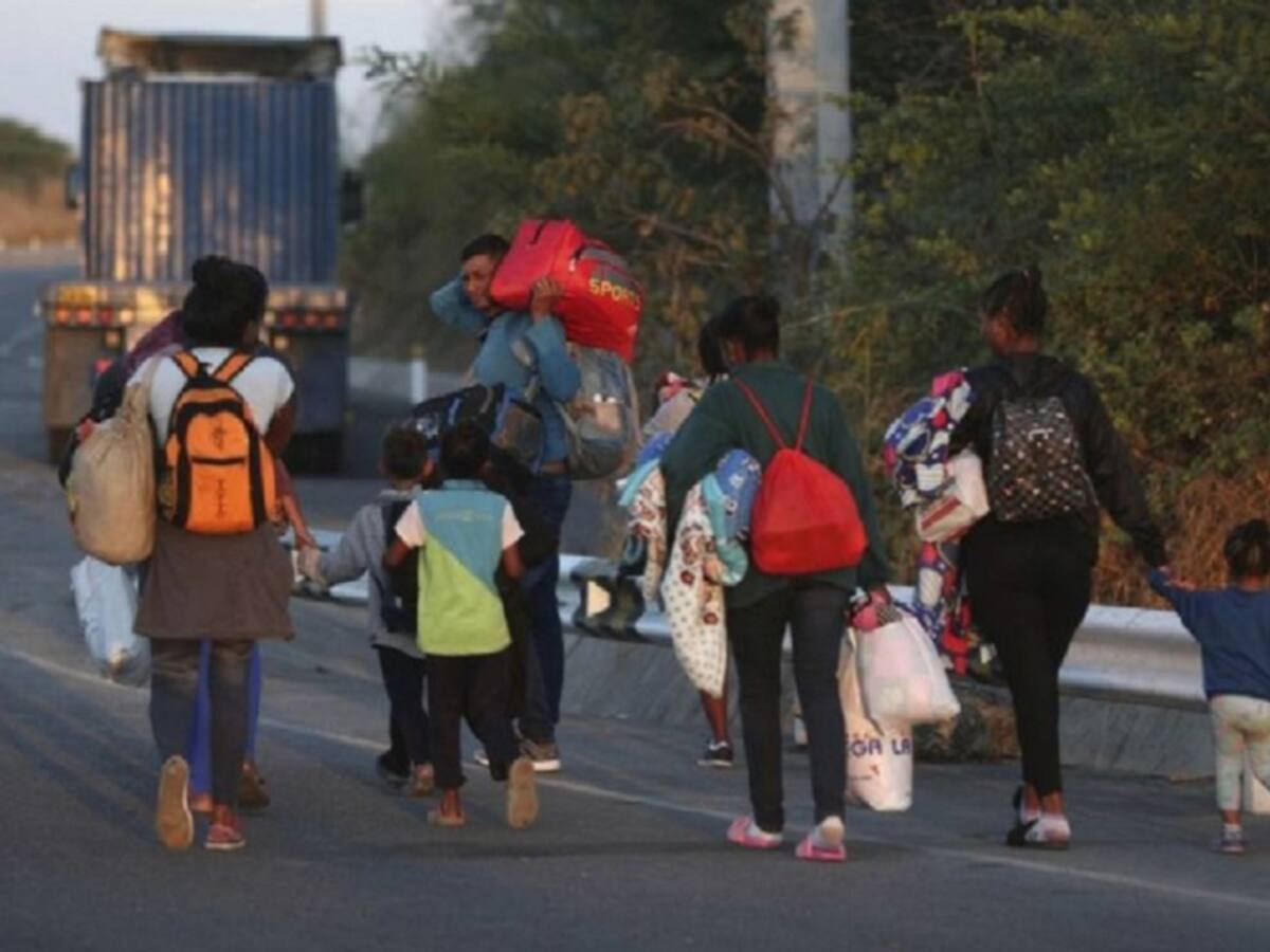 Otro éxodo de venezolanos en rutas nacionales