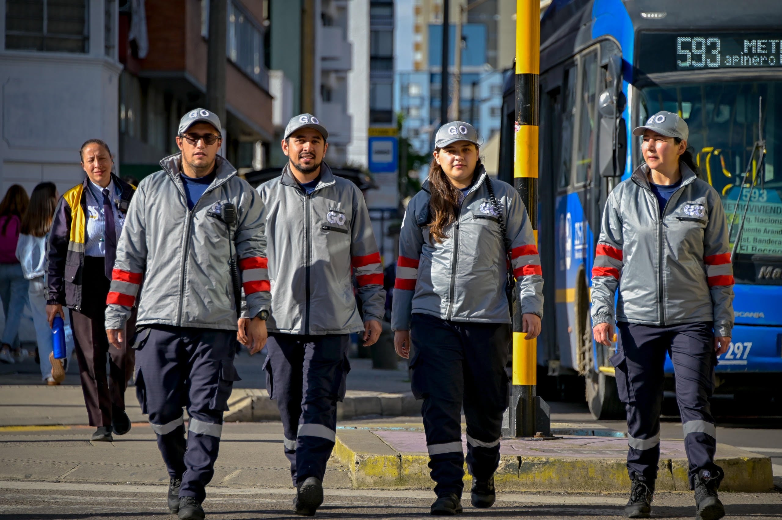 Ya son más de 600 Gestores del Orden los que estás en las calles de la ciudad.