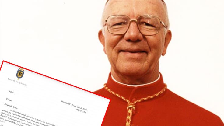 Denunciante cuestionó respuesta de la Arquidiócesis a señalamiento contra cardenal Rubiano por abuso