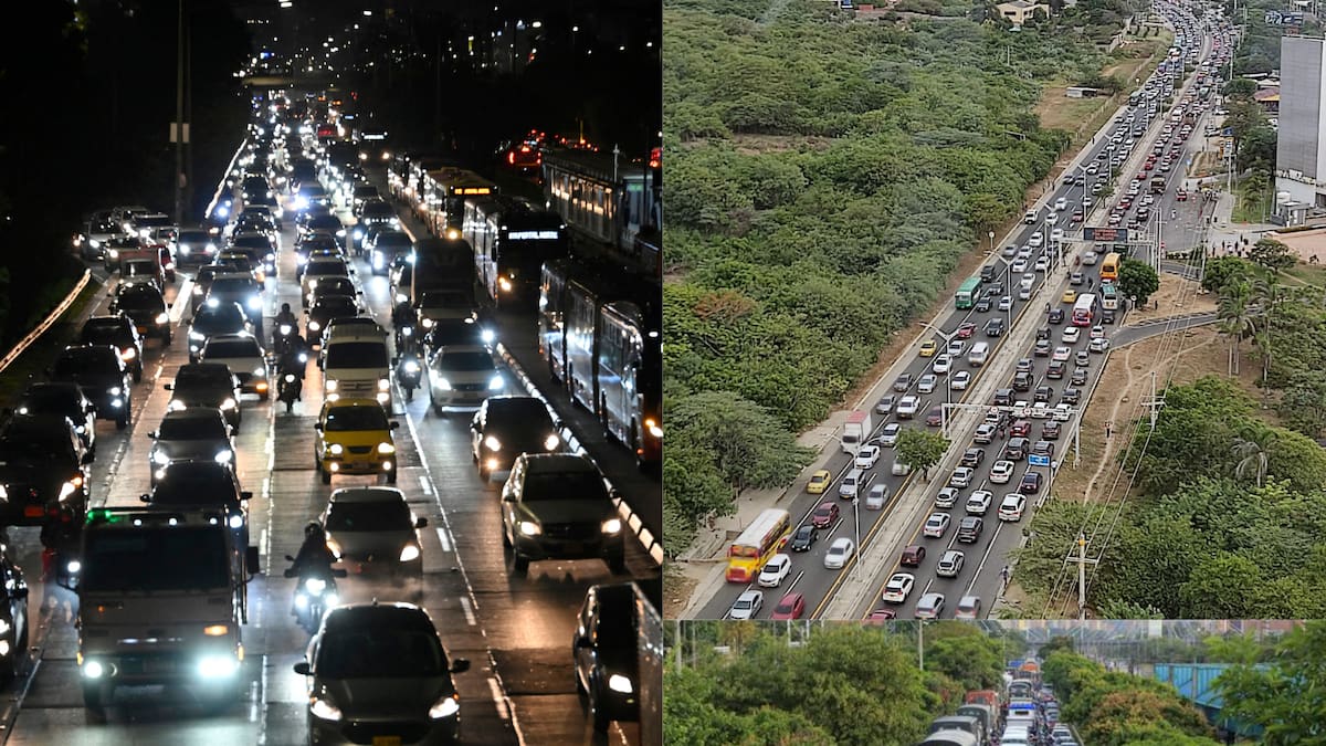 Ranking: Bogotá, Barranquilla, Cali y Medellín están entre las ciudades con más trancones del mundo