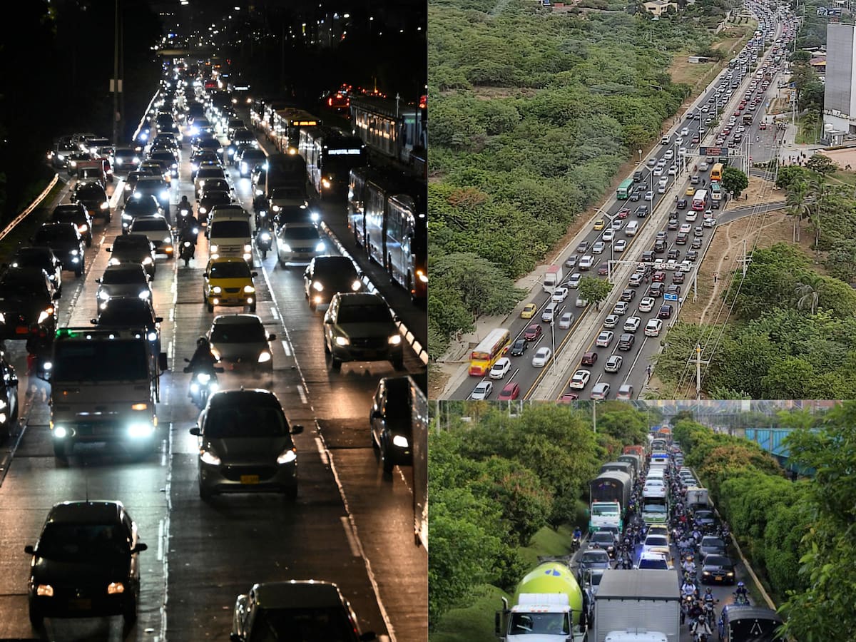Ranking: Bogotá, Barranquilla, Cali y Medellín están entre las ciudades con más trancones del mundo