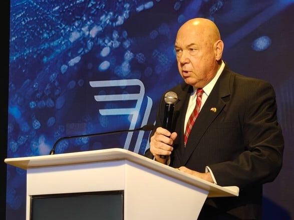 John McNamara. Foto: 	Cortesía: Cámara Colombo Americana - AmCham 70 años