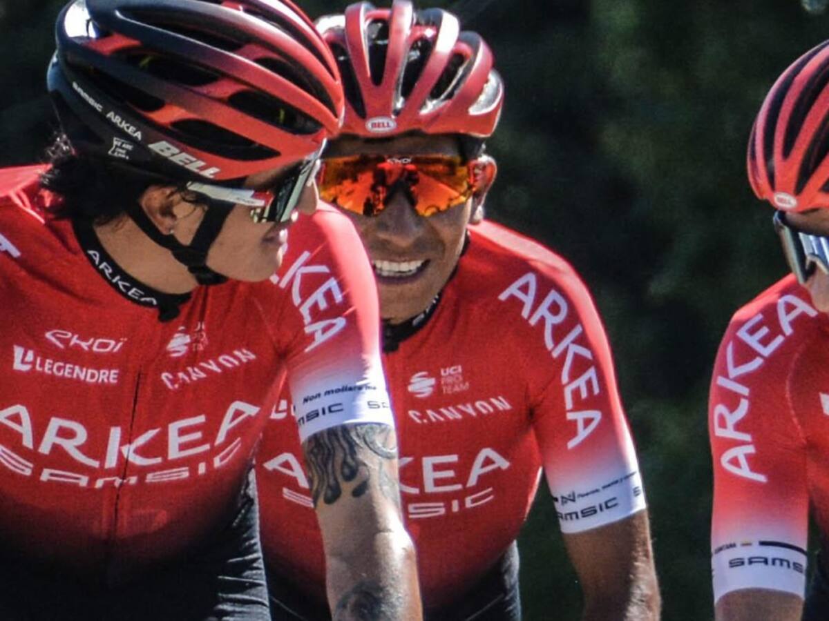 Nairo: "Me siento bien antes de las primeras carreras de la temporada"