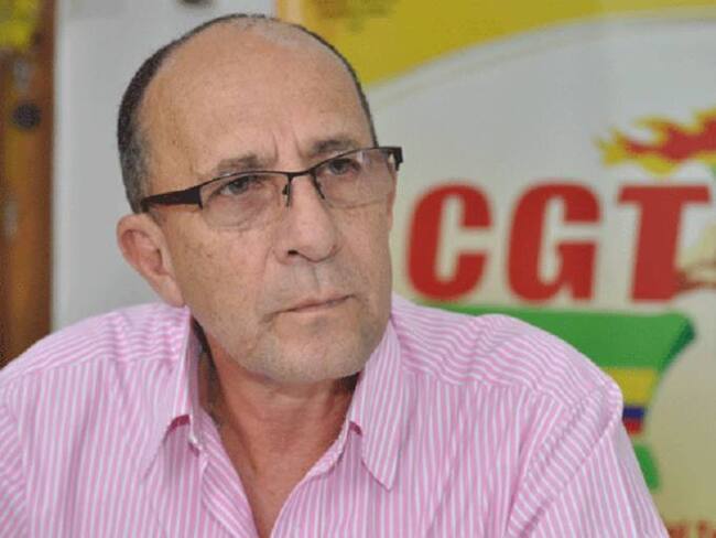 Rubén Darío Gómez, presidente de la CGT en Antioquia