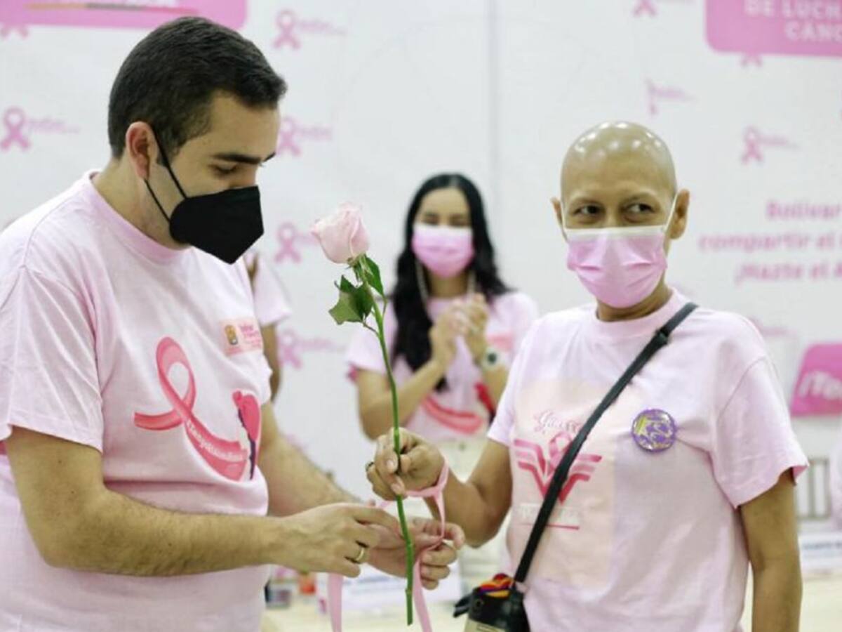 Gobernación de Bolívar conmemoró lucha contra el cáncer de mama