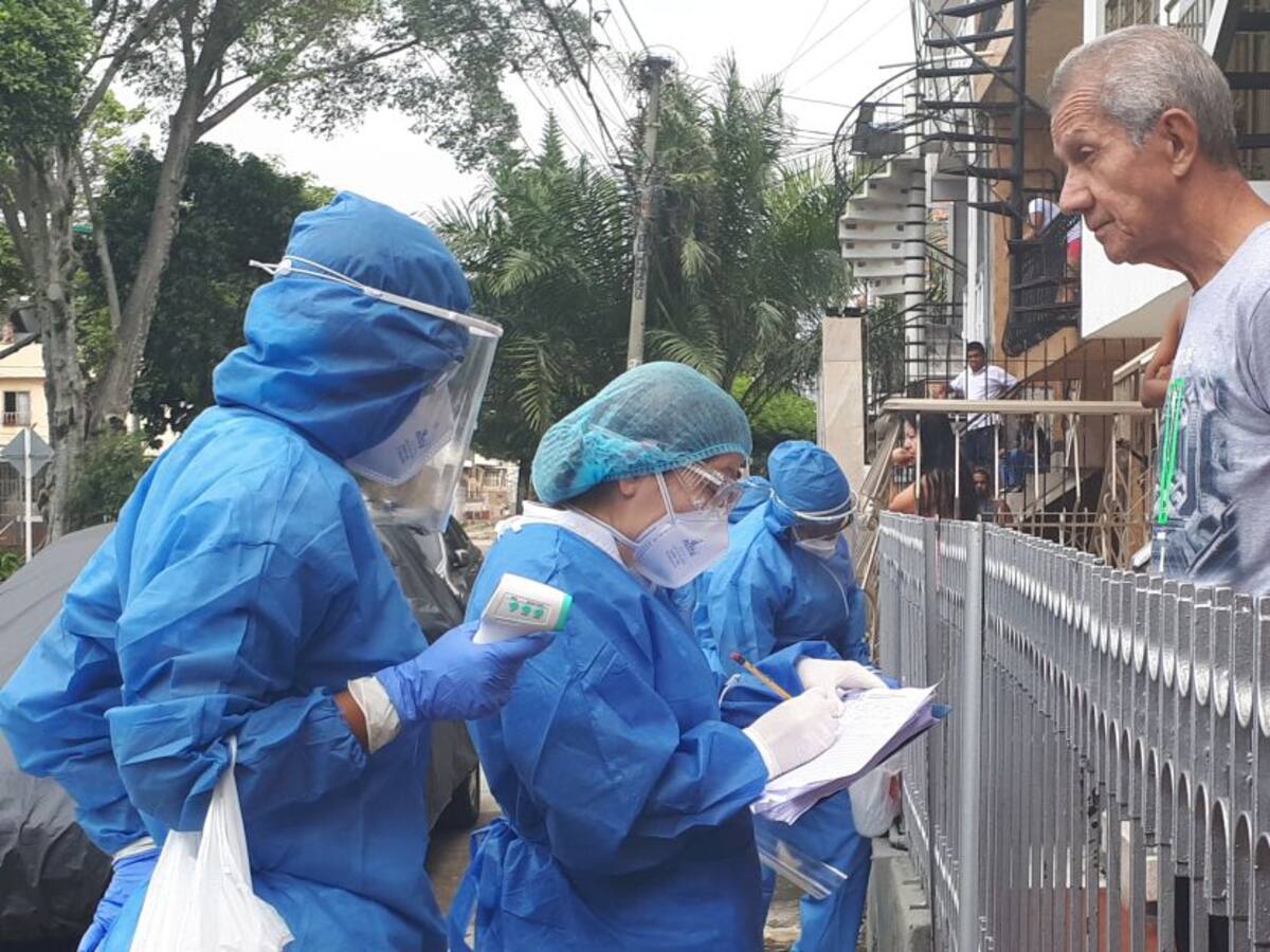 Puerta a puerta Secretaría de Salud, busca casos positivos de Covid-19
