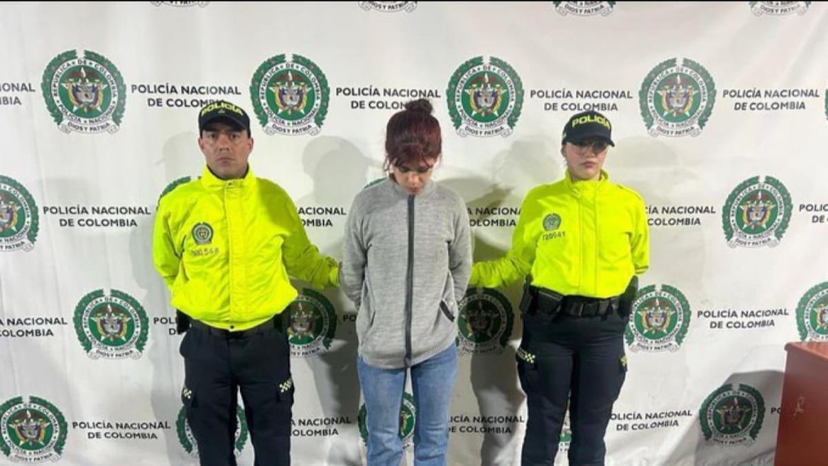 Revelan primeras imágenes de la captura de alias ‘Gabriela’, presunta implicada en atentado a Uribe