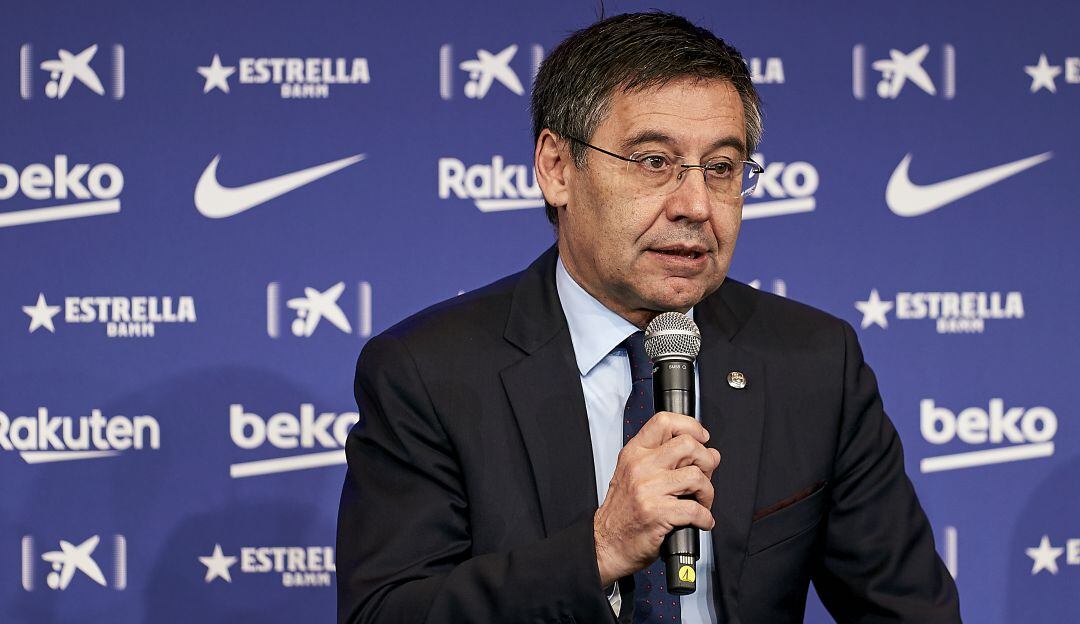 Bartomeu en su anterior cargo de presidente del Barcelona