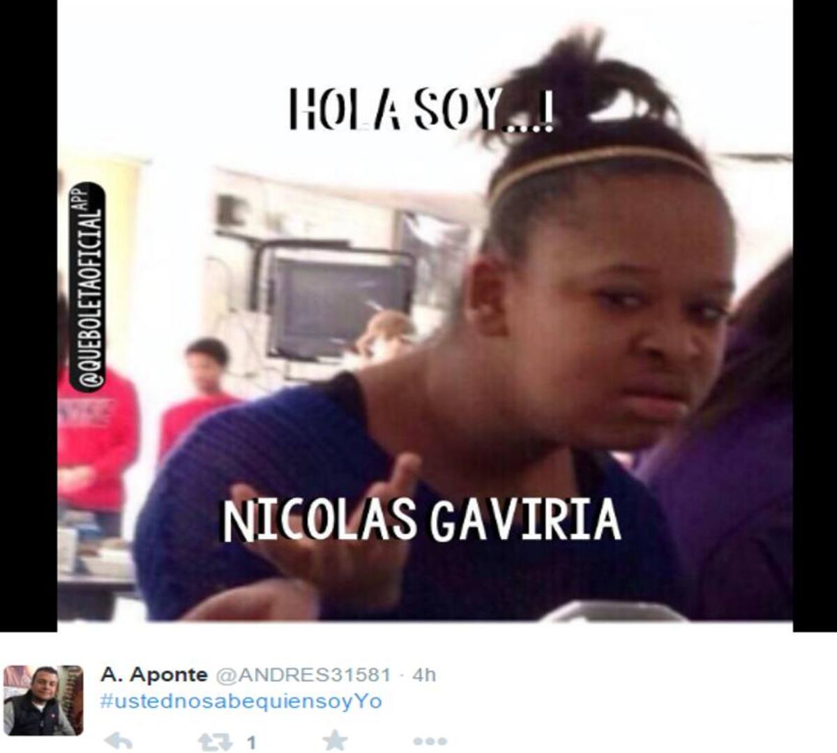 El video en el que el sobrino del expresidente César Gaviria discute con la Policía se convirtió en mofa en Twitter.