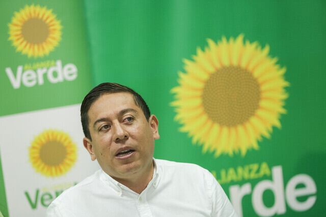 Codirector del partido Alianza Verde, Carlos Amaya. Crédito: Colprensa - John Paz.