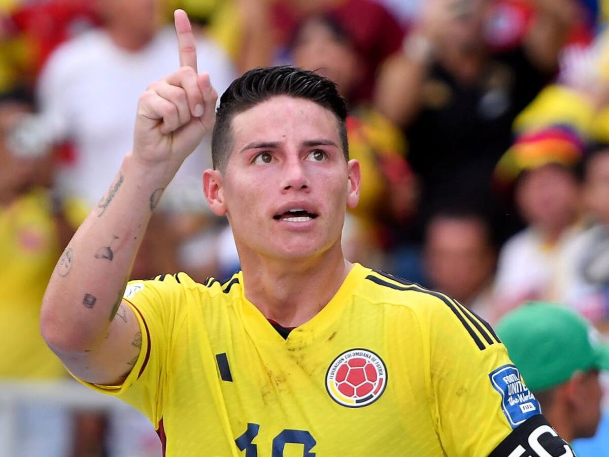¿Cuántos goles le faltan a James Rodríguez para ser el máximo anotador de la Selección?