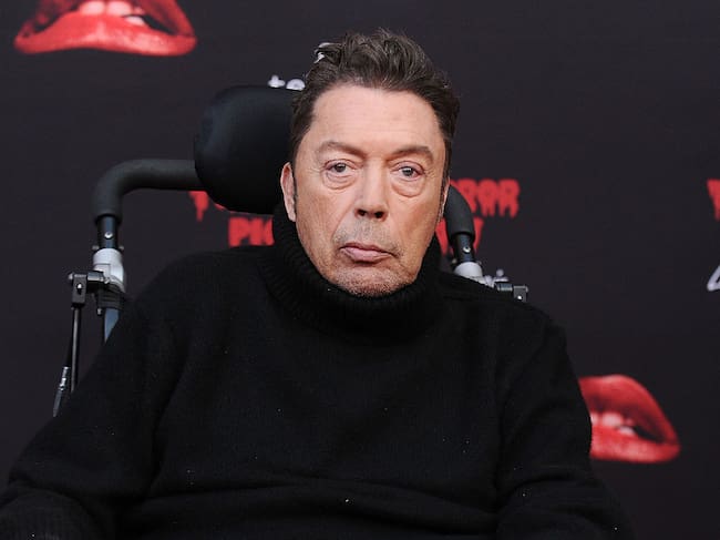 WEST HOLLYWOOD, CA - OCTOBER 13: Actor Tim Curry attends the premiere of "The Rocky Horror Picture Show: Let's Do The Time Warp Again" at The Roxy Theatre on October 13, 2016 in West Hollywood, California. (Photo by Jason LaVeris/FilmMagic)