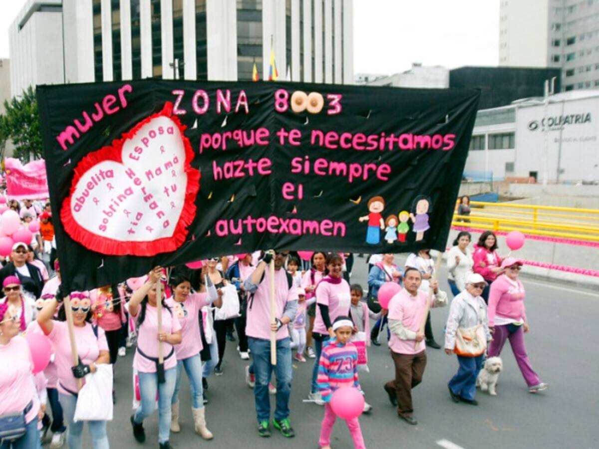 Más de 8.000 nuevos casos de cáncer de mama diagnosticados en Colombia