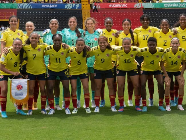 La nómina de la Selección Colombia femenina Sub-20 previo a su debut en el Mundial de Costa Rica.