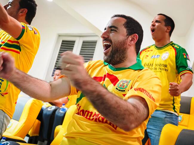 Gobernador Yamil Arana celebró la goleada del Real Cartagena al Quindío