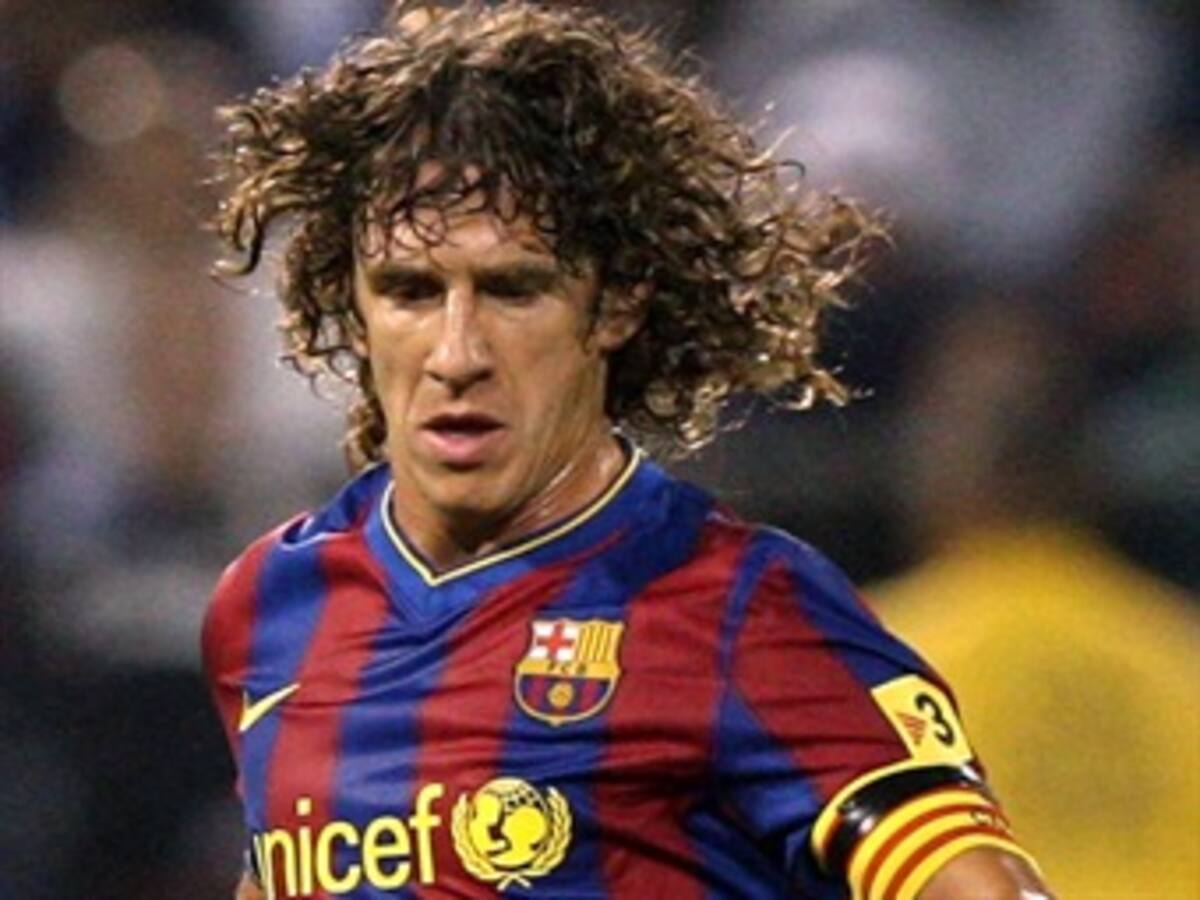 Carles Puyol descartado para la final de la Copa del Rey y la Eurocopa