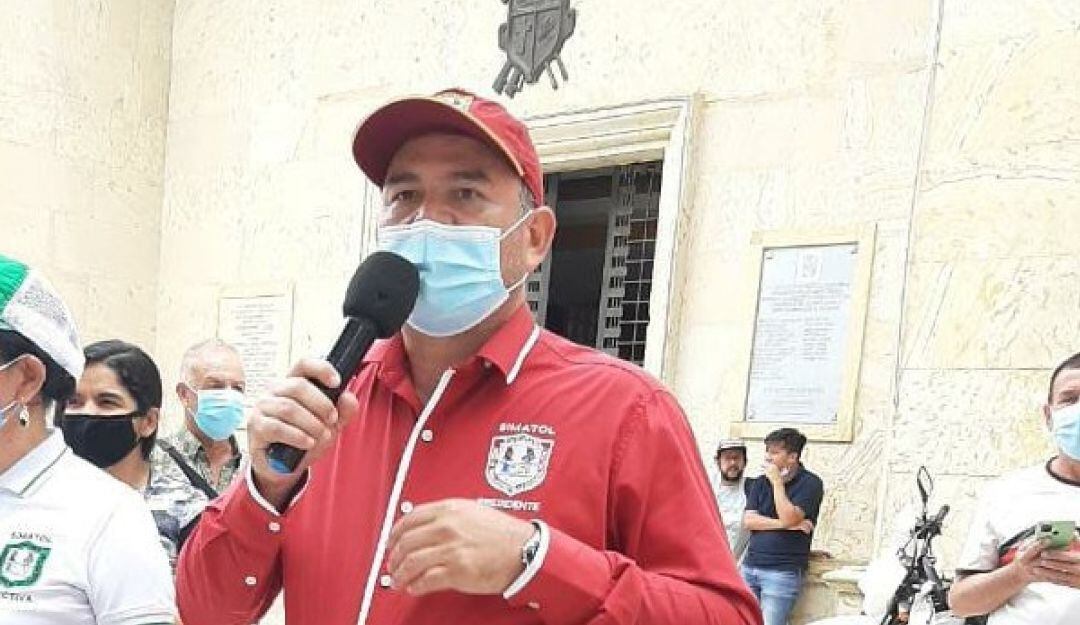 William Polo, presidente del Sindicato de Maestros