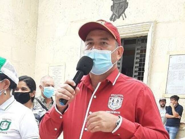 William Polo, presidente del Sindicato de Maestros