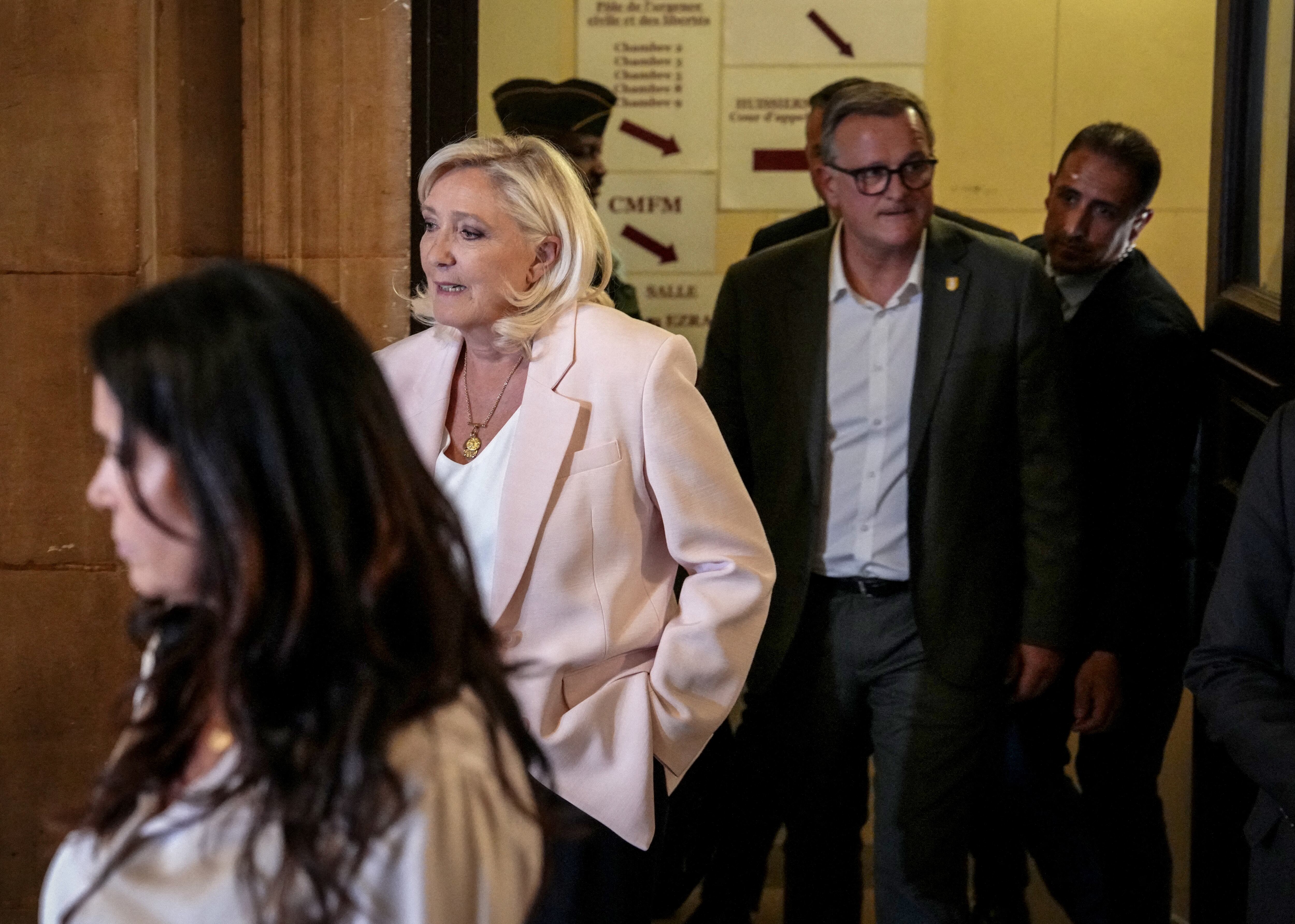 Marine Le Pen (Photo by Dimitar DILKOFF / AFP)