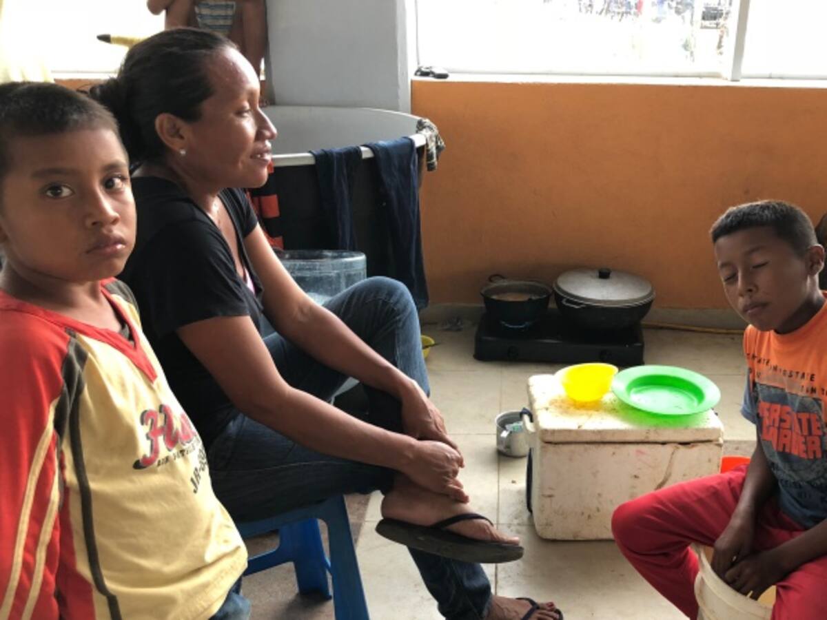 Damnificados en Plaza Colombia reclaman porque no han recibido ayudas