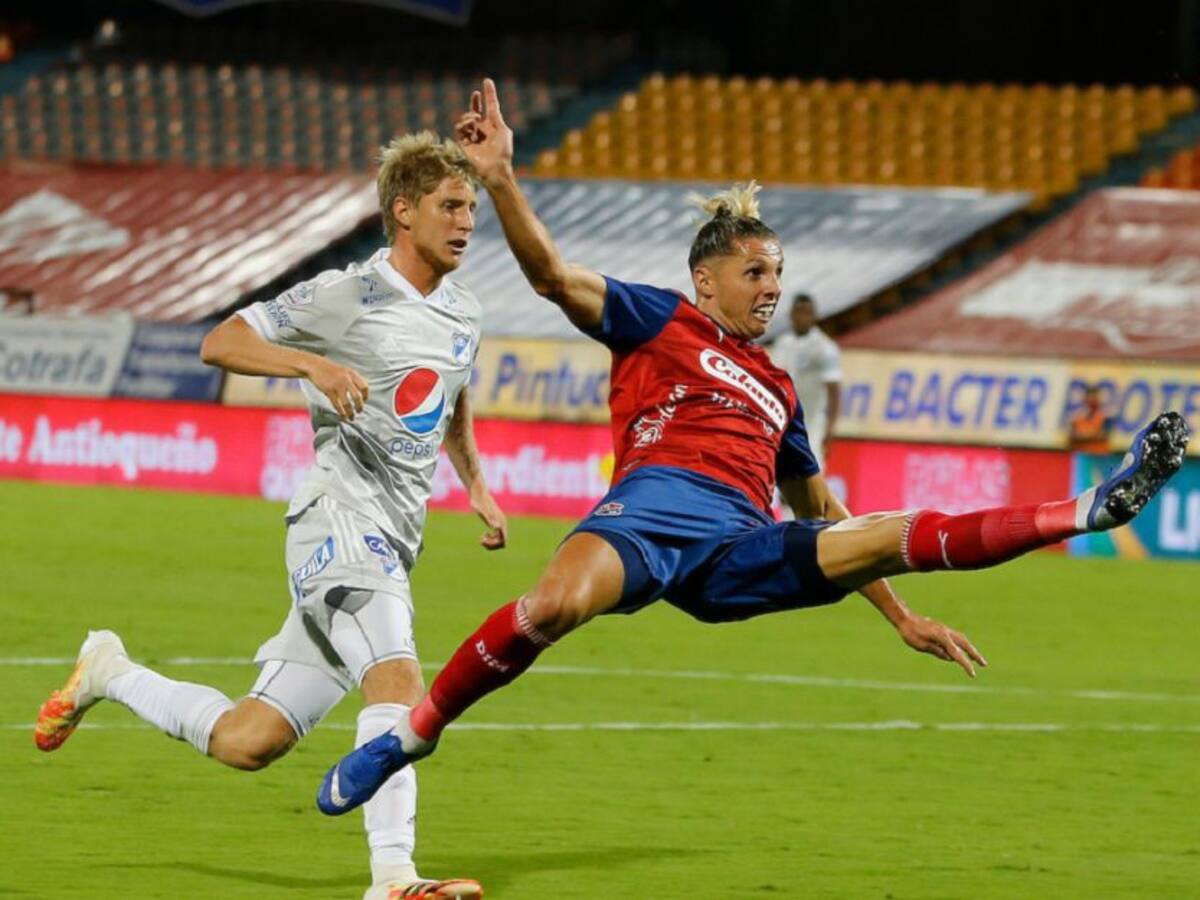 Millonarios se trajo un punto del Atanasio y suma 20 partidos sin derrotas