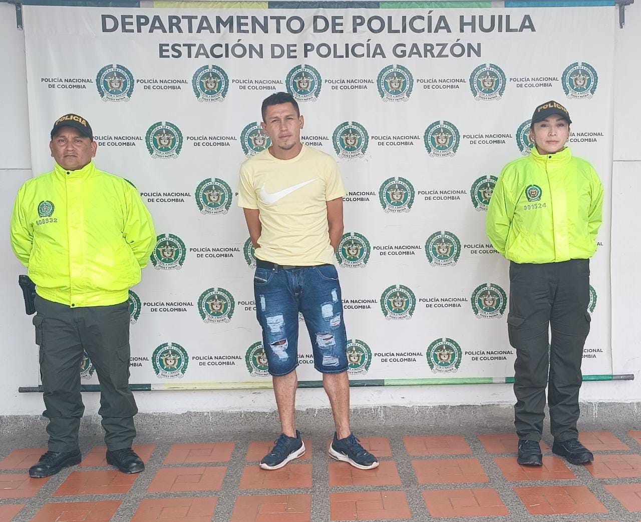 Alias 'tomate ' fue dejado a disposición de la autoridad judicial competente para que responda ante el Juzgado Segundo de Ejecución de Penas y Medidas de Seguridad de Neiva.