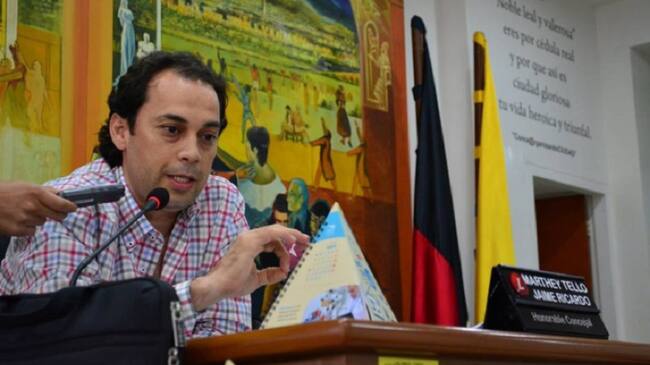 Jaime Ricardo Marthey Tello, presidente del concejo de Cúcuta