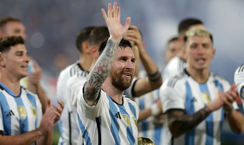 Lionel Messi durante un partido de la Selección Argentina (Photo by Daniel Jayo/Getty Images)