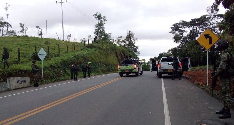Policía asesinado en Mutatá- foto cortesía para Caracol Radio