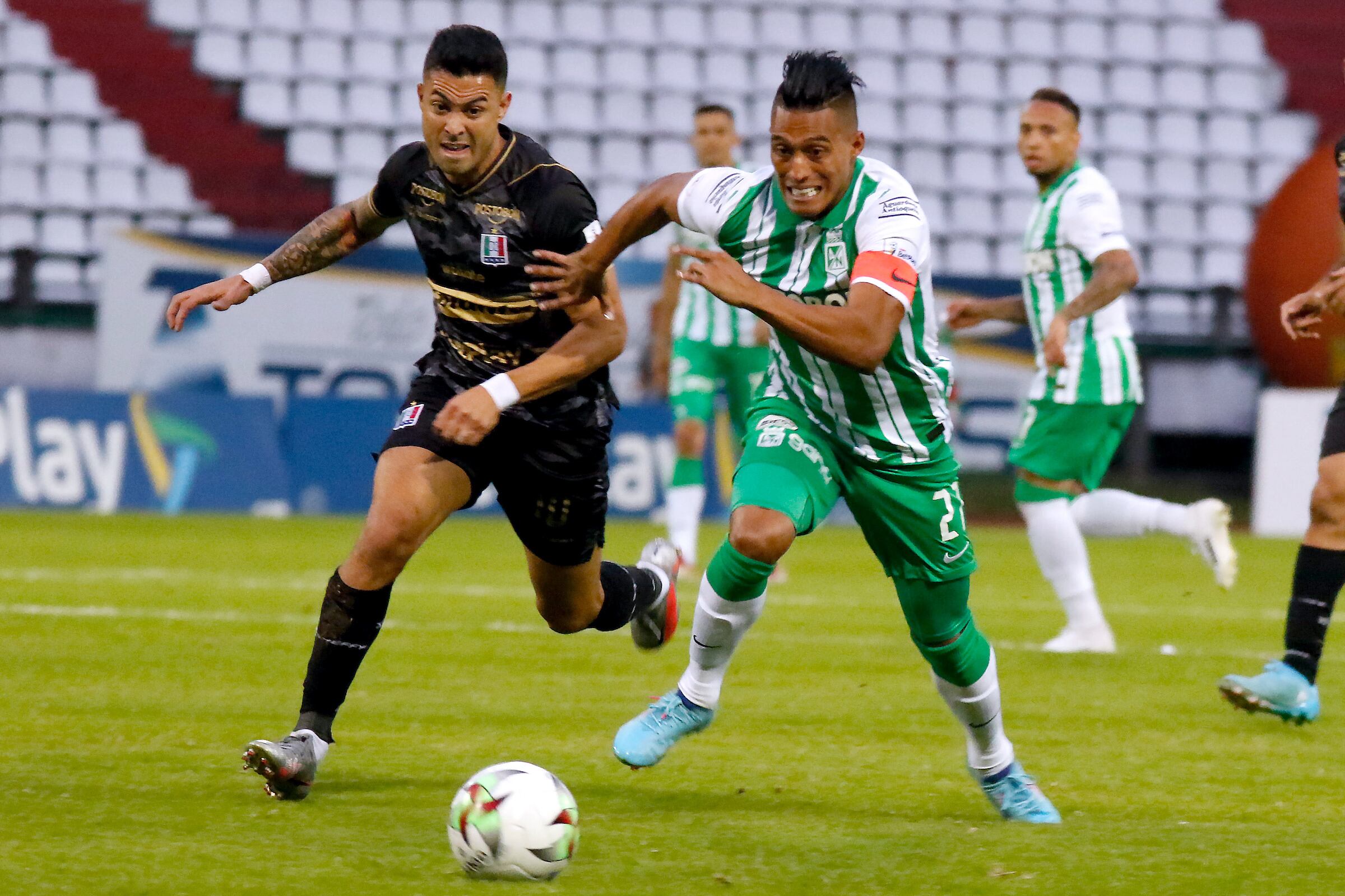 Atlético Nacional vs. Once Caldas. (Cortesía Dimayor)