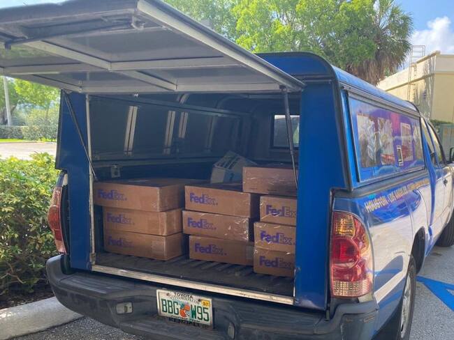 Shakira envió ventiladores a Barranquilla