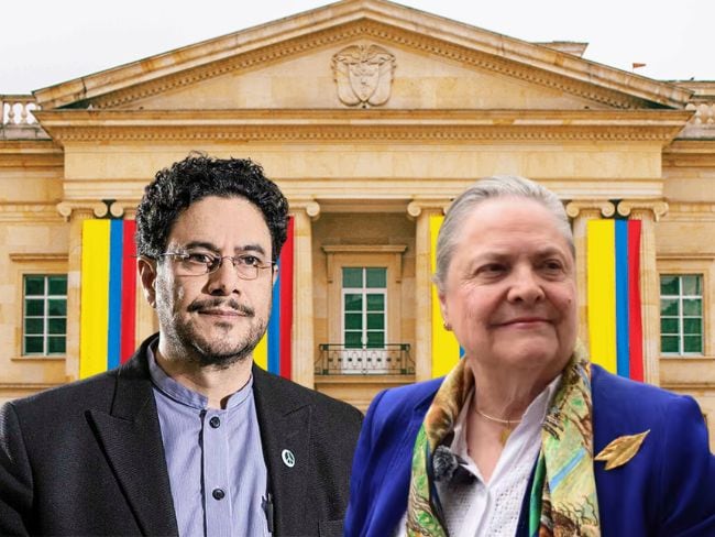 Iván Cepeda y Clara López