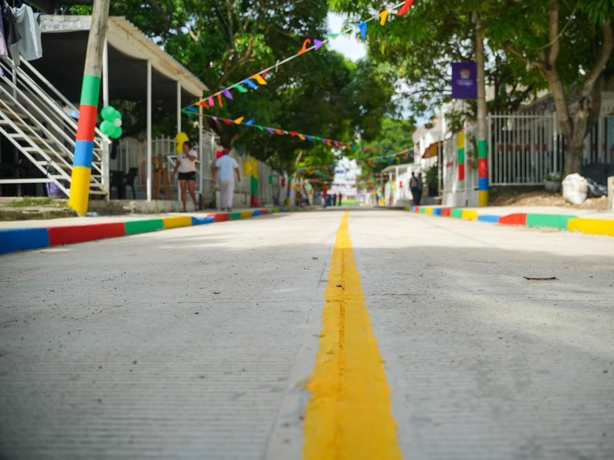 Gobernador Yamil Arana entregará cerca de 1,5 kilómetros de vías pavimentadas en Cartagena