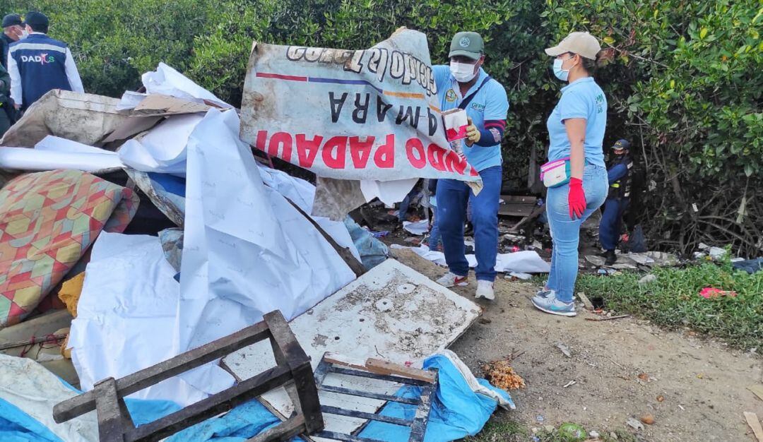 El operativo se realizó en la avenida El Lago entre el puente Las Palmas y Caribe Plaza