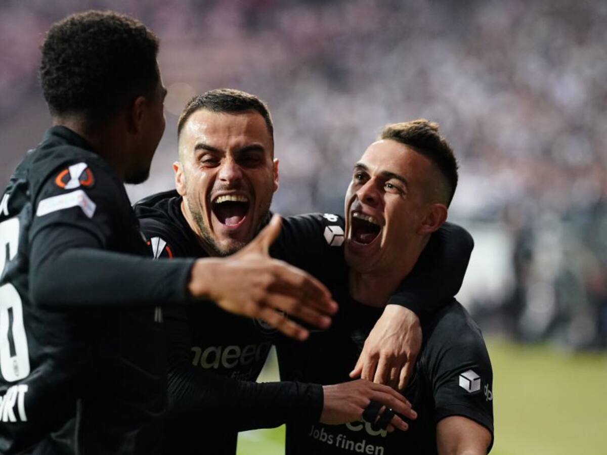 De la mano de Borré, Eintracht Frankfurt regresa a una final europea