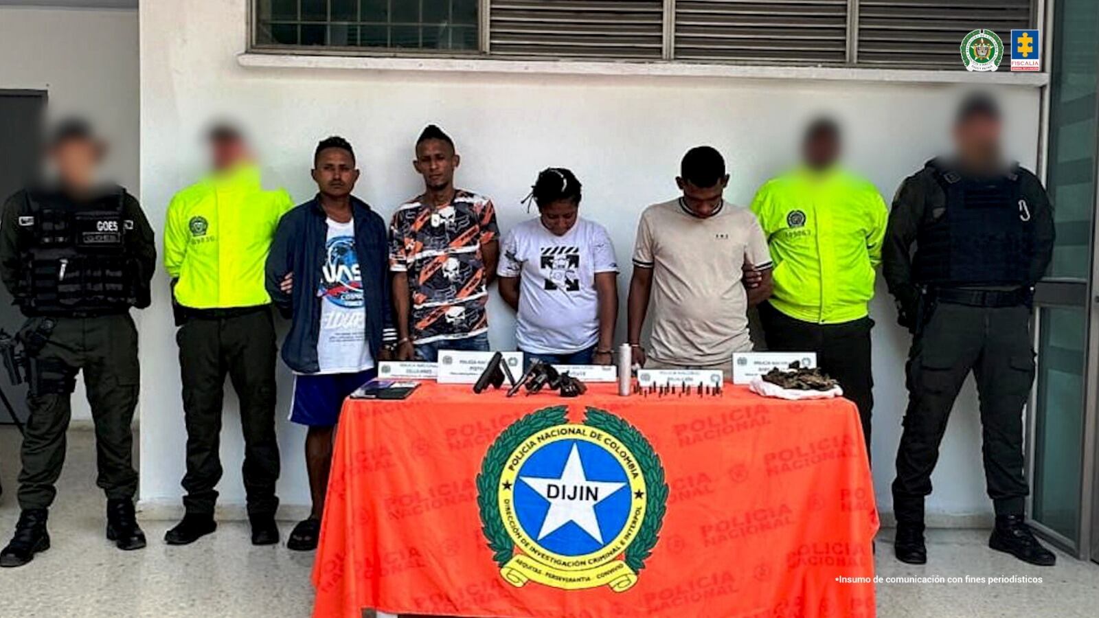 Cárcel para integrantes del Clan del Golfo’ que operaban en Turbaco