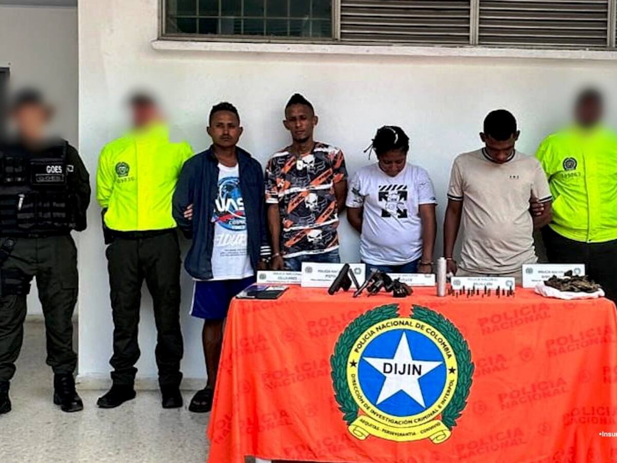 Cárcel para integrantes del Clan del Golfo’ que operaban en Turbaco