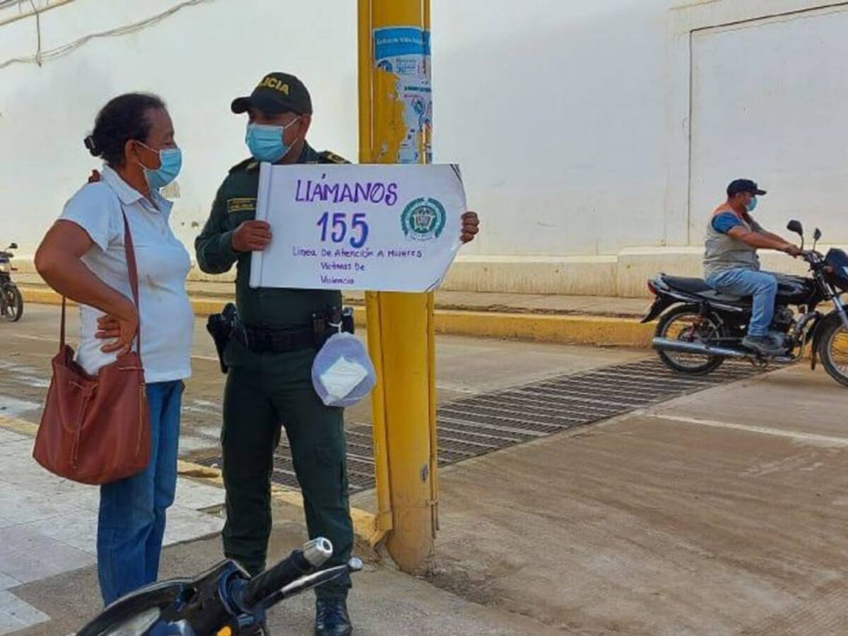 Policía adelanta campaña para prevenir violencia intrafamiliar en Bolívar