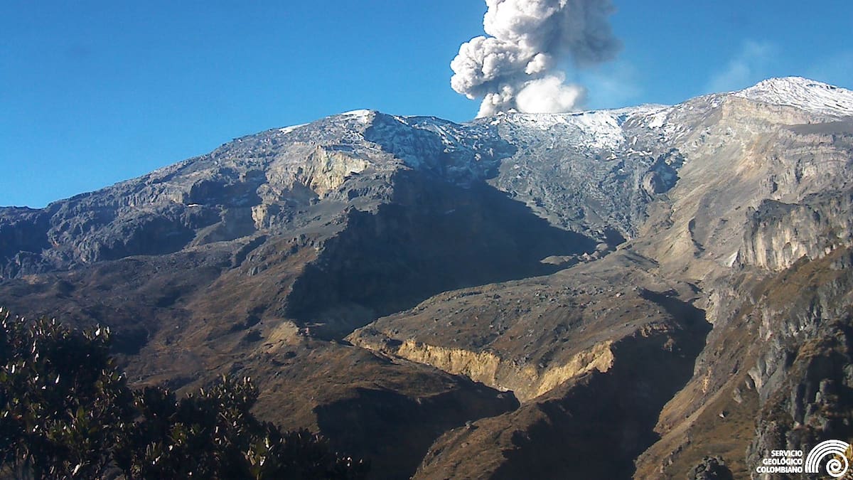 Volcán Nevado del Ruiz EN VIVO: Última actualización del SGC e imágenes