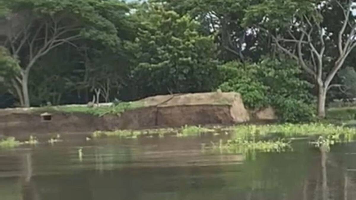 Se mantiene la amenaza de erosión del río Magdalena en Salamina