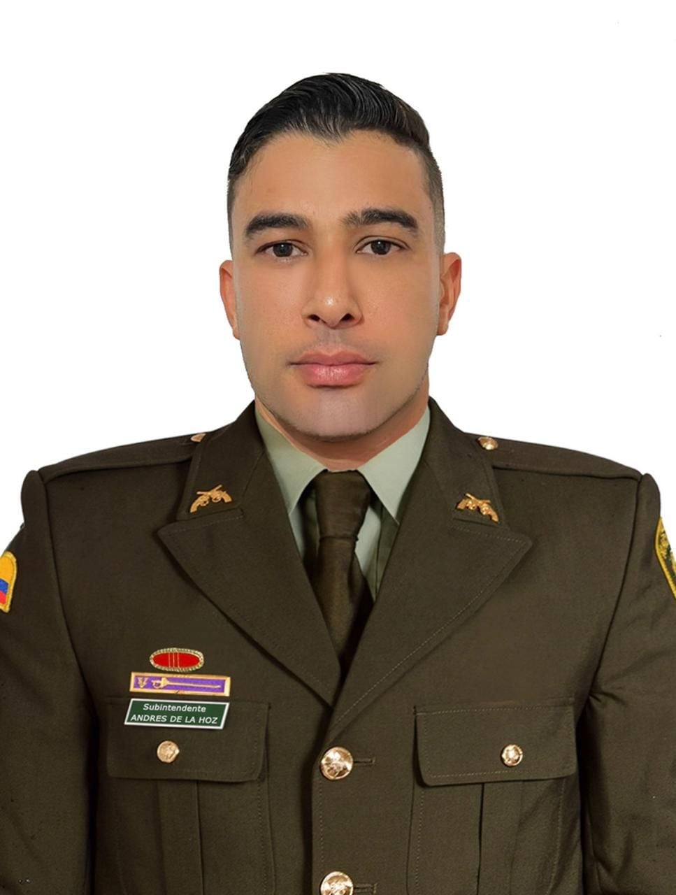 Subintendente Andrés de la Hoz. / Foto: Policía Denor.