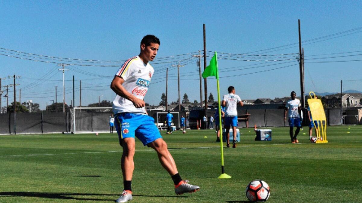 Colombia ultima detalles para su debut ante Estados Unidos