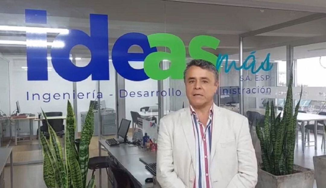 Foto: Jaime Antonio Osorio Osorio, gerente de IDEA MÁS S.A. E.S.P