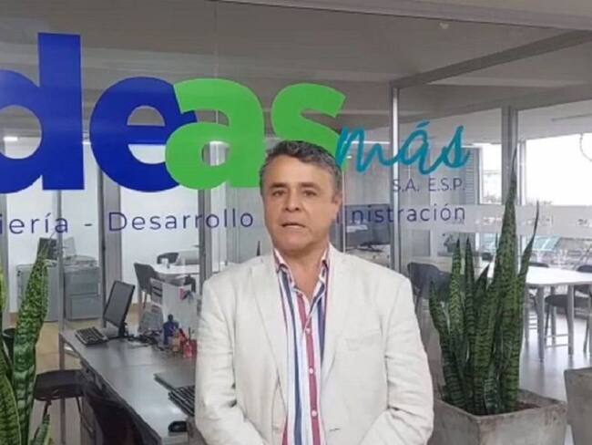 Foto: Jaime Antonio Osorio Osorio, gerente de IDEA MÁS S.A. E.S.P