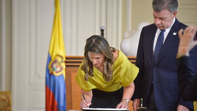 Nueva ministra de Educación Nacional, Yaneth Giha Tovar. Foto: Colprensa.
