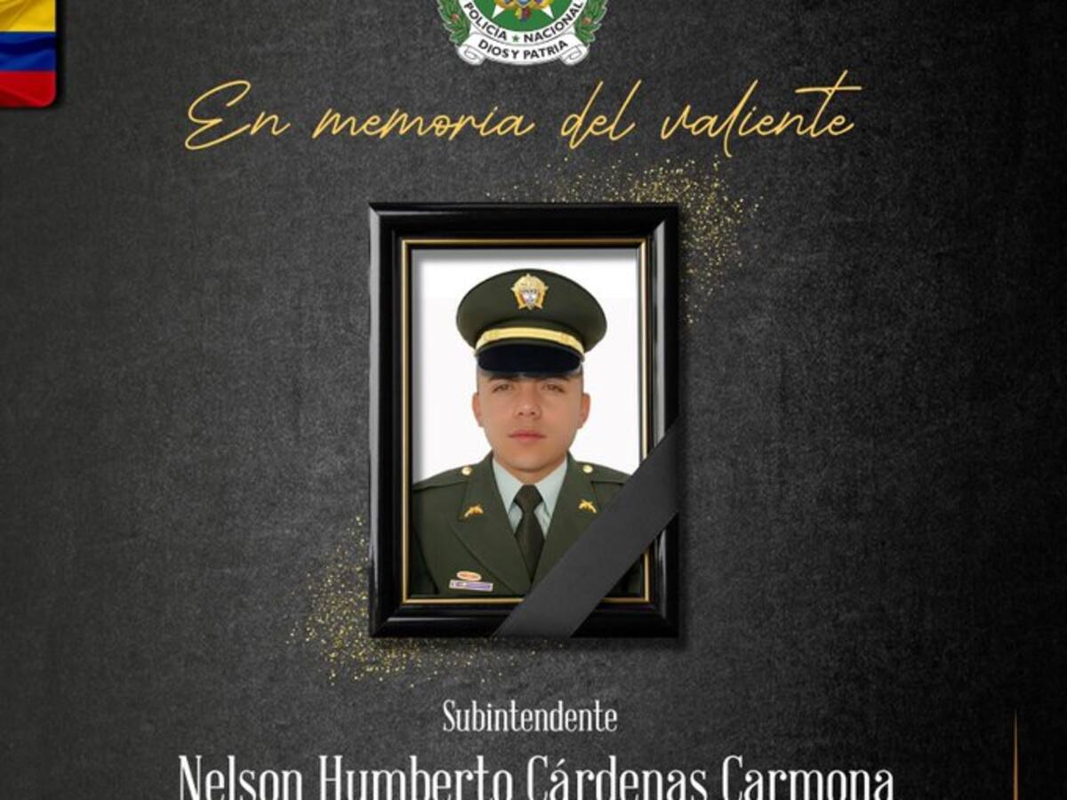 Reportan que fueron abatidos dos hombres señalados de asesinar a un policía y herir a otro en Salgar