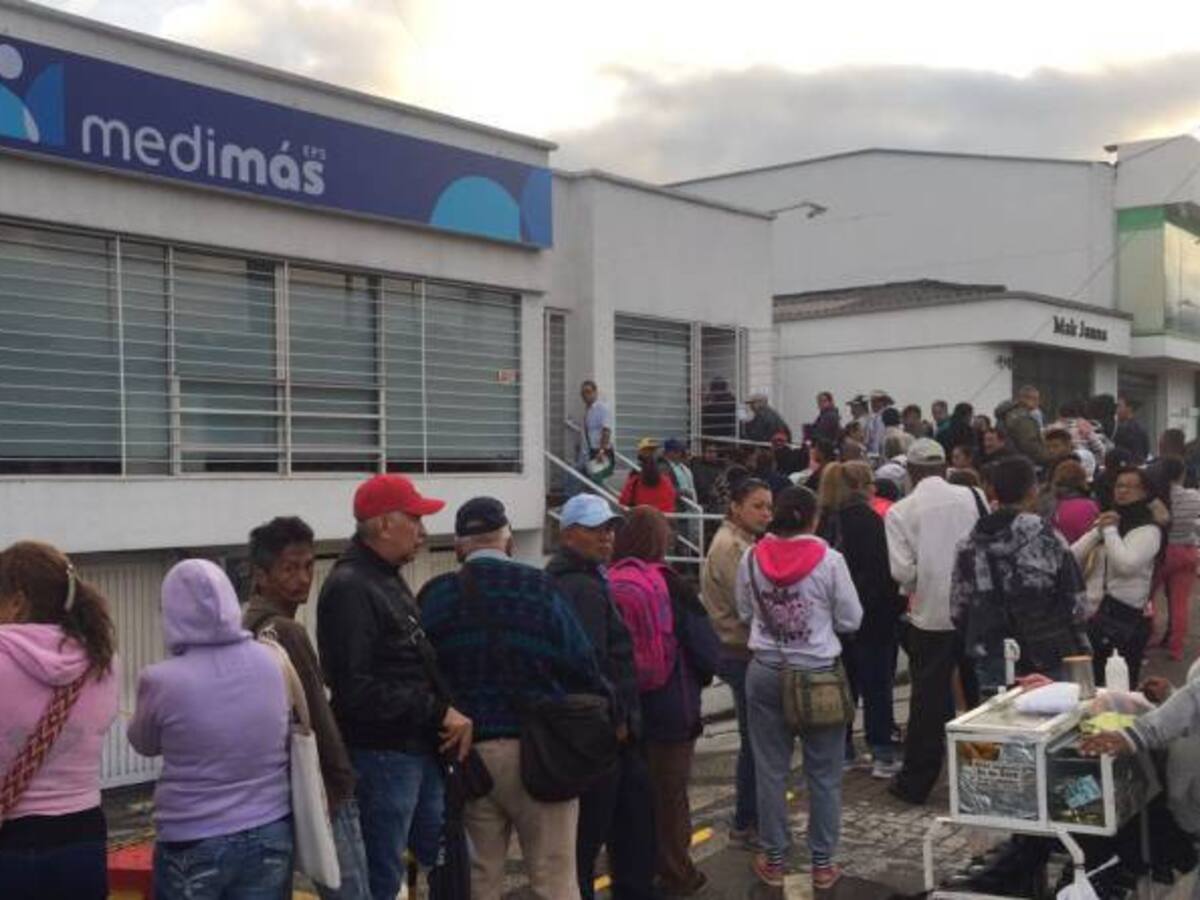 La EPS Medimás entrega a medias los medicamentos a los usuarios