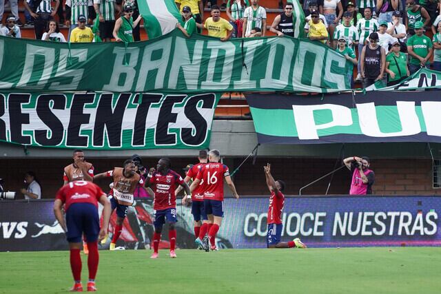 Medellín goleó 0-5 a Nacional en Envigado / Colprensa.