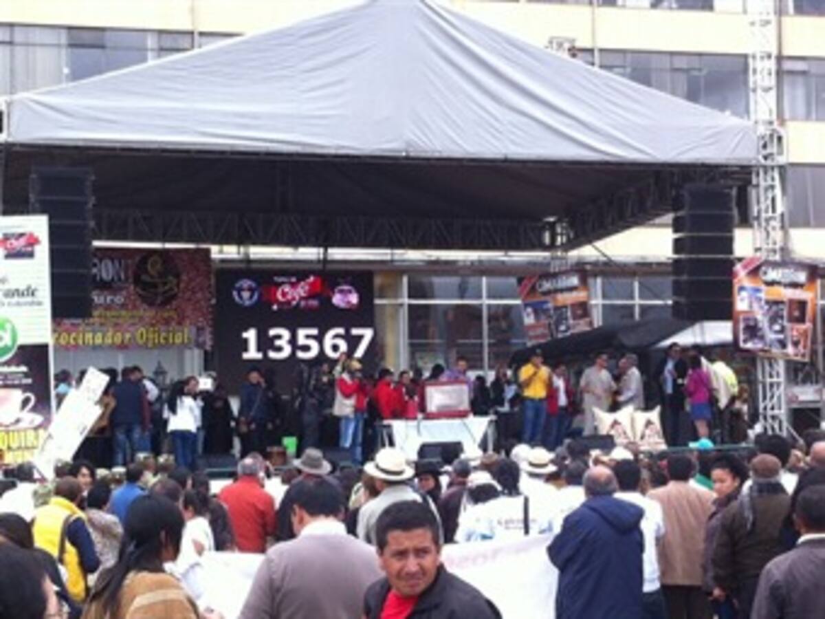 Boyacá tiene el record guinness de la toma de café más grande del mundo